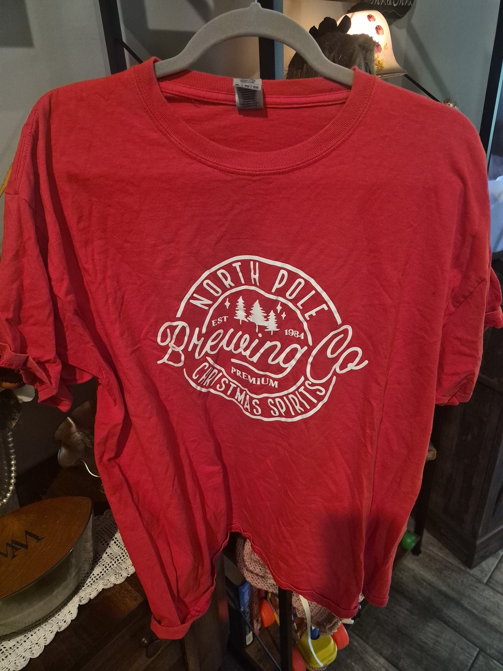 Red Graphic Tee